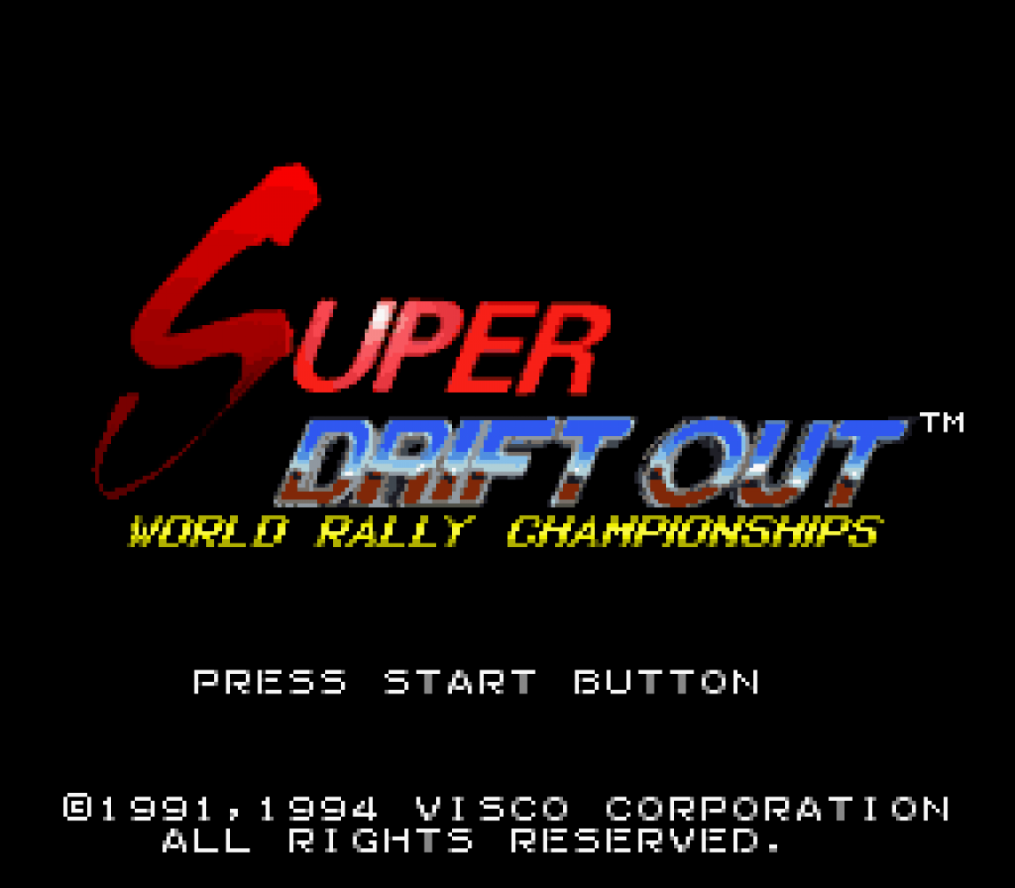 Super Drift Out - World Rally Championships